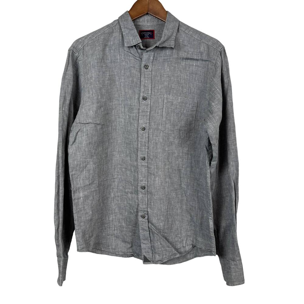 UNTUCKit Button Up Shirt Long Sleeve - M